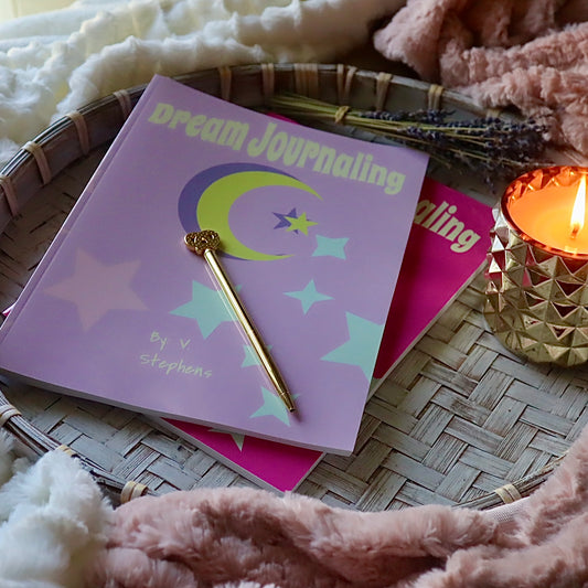 Glossy Purple Paperback Dream Journal