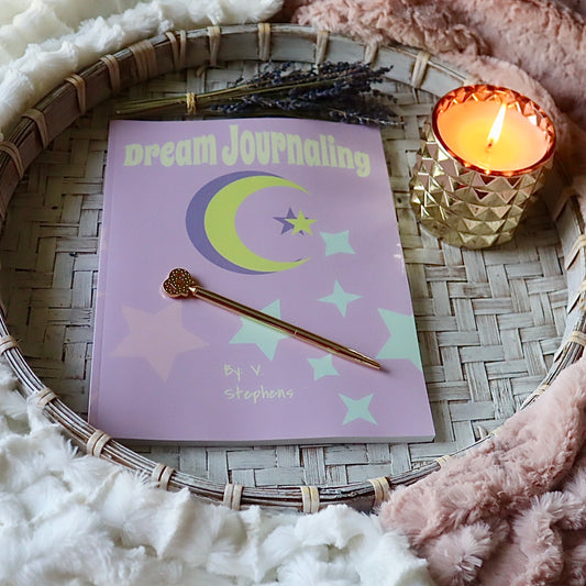 Glossy Purple Paperback Dream Journal