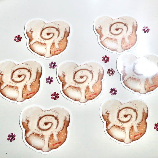 Cinna-Bear Roll Sticker