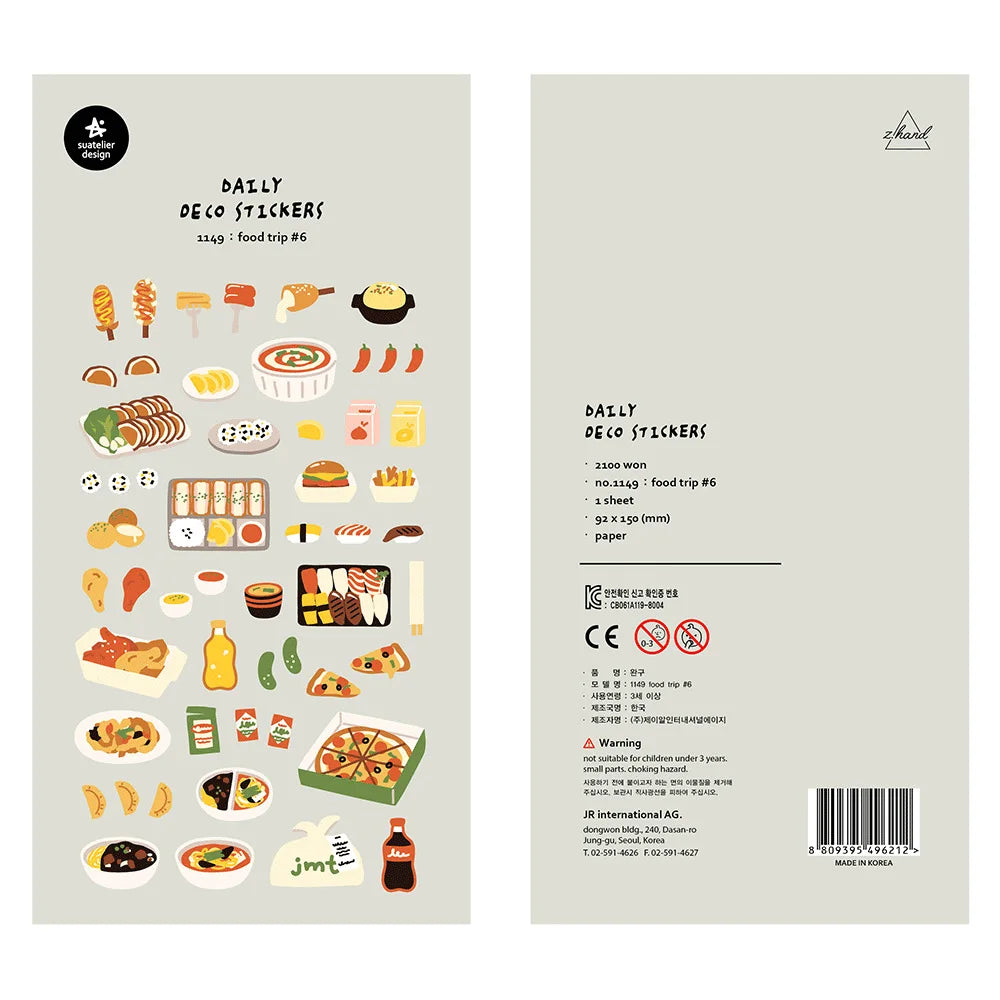 Korean Collection Daily Stickers