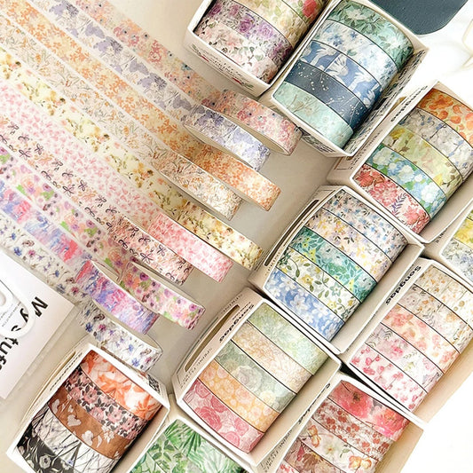 Decorative Spring Washi Tape Set