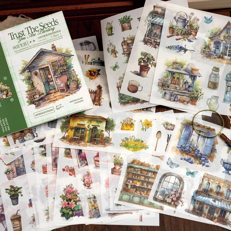 Vintage Lifestyle Stickers