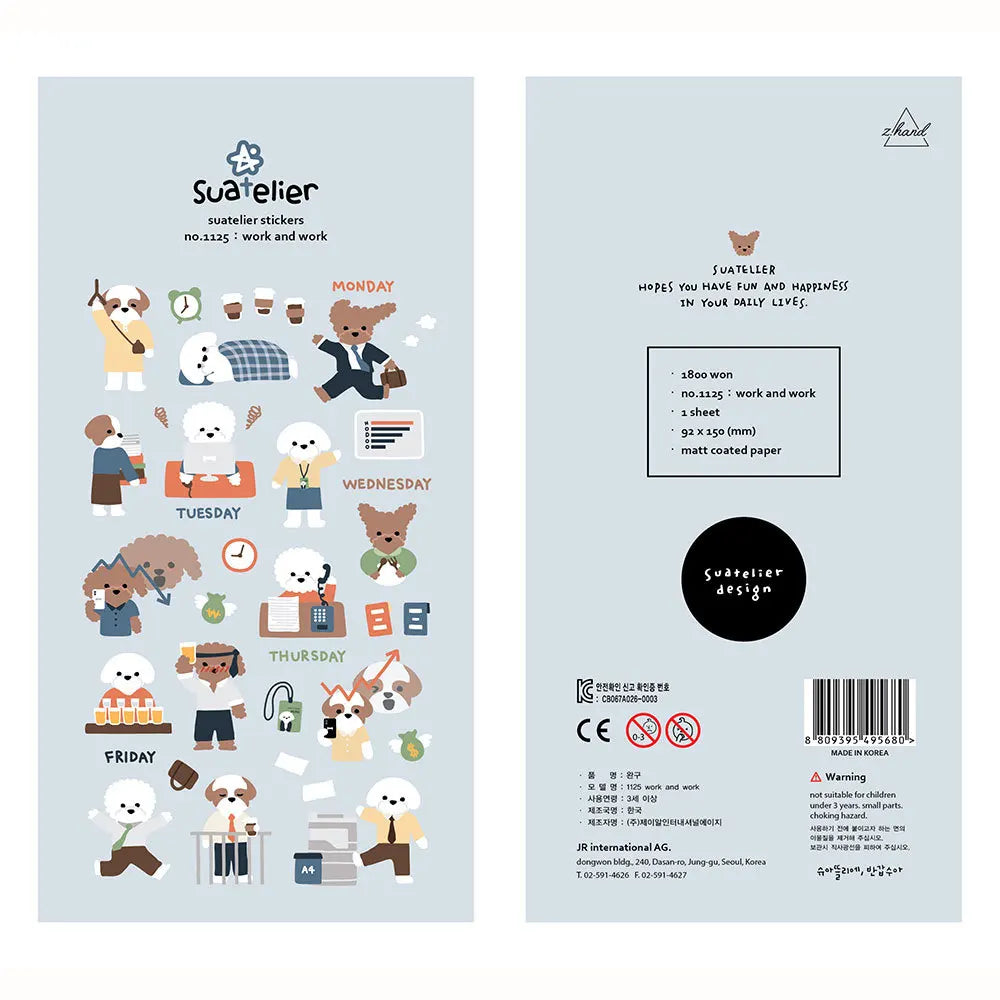 Korean Collection Daily Stickers