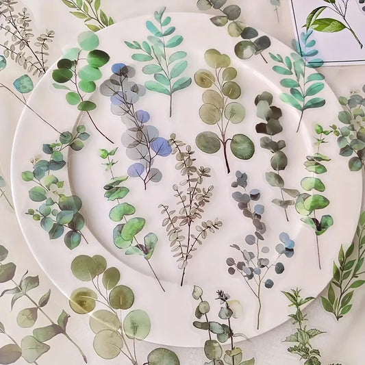 Decorative Plant Sticker Set
