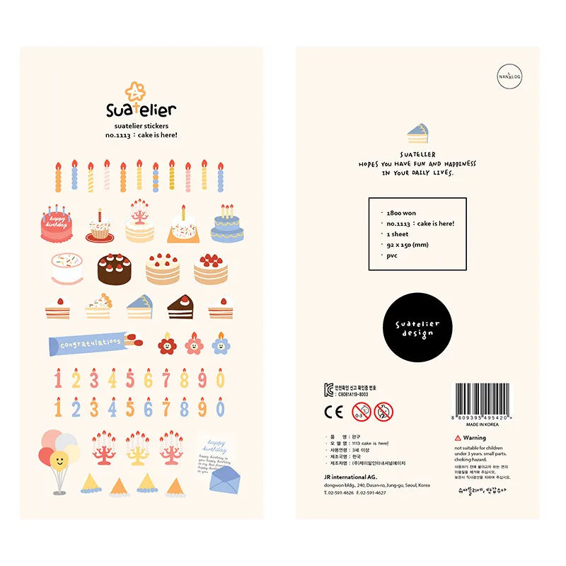 Korean Collection Daily Stickers