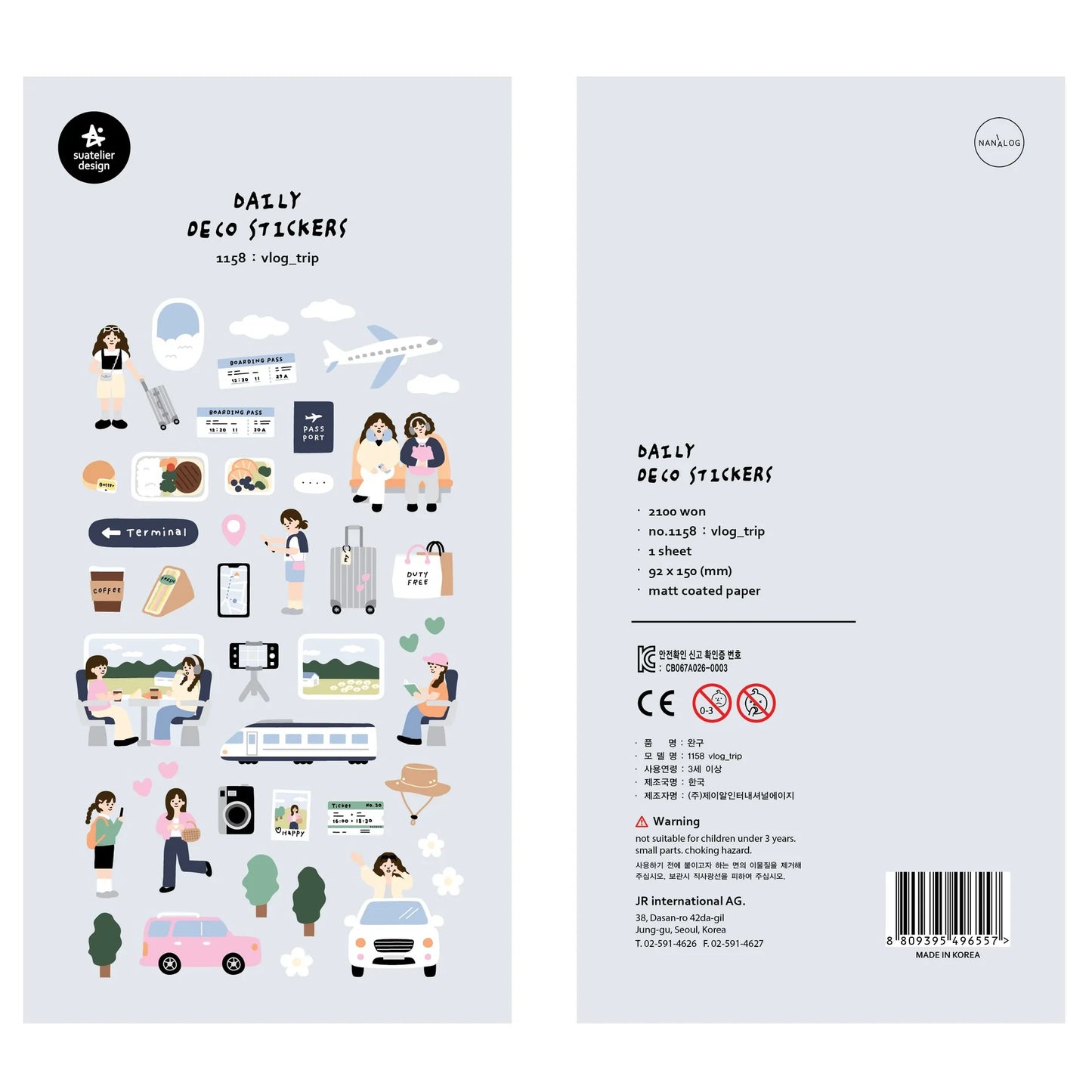 Korean Collection Daily Stickers
