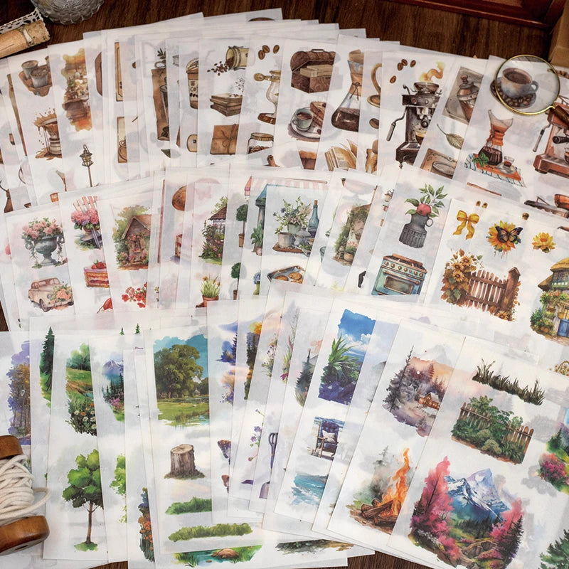 Vintage Lifestyle Stickers