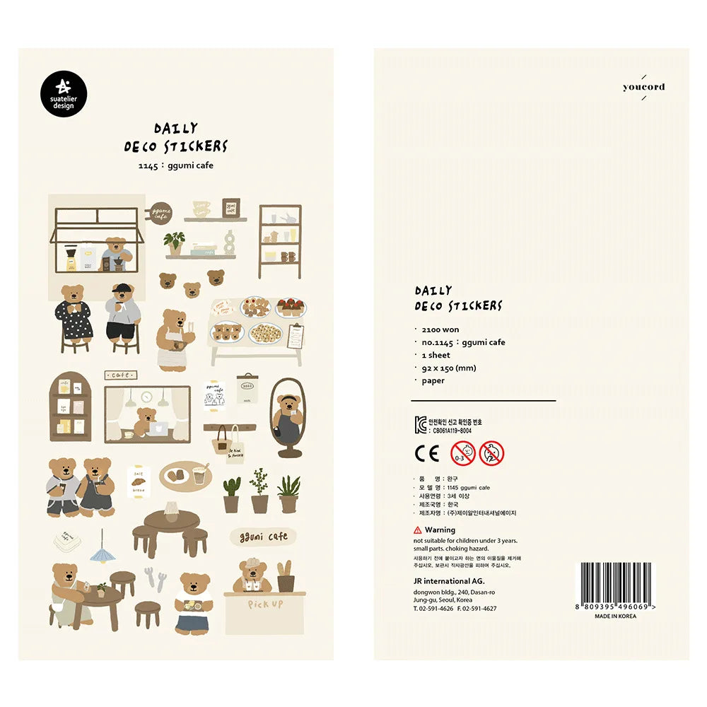 Korean Collection Daily Stickers
