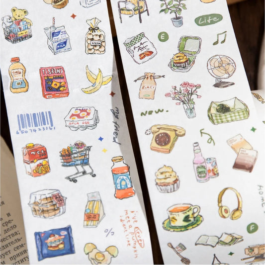 Mini Life Sticker Washi Tape