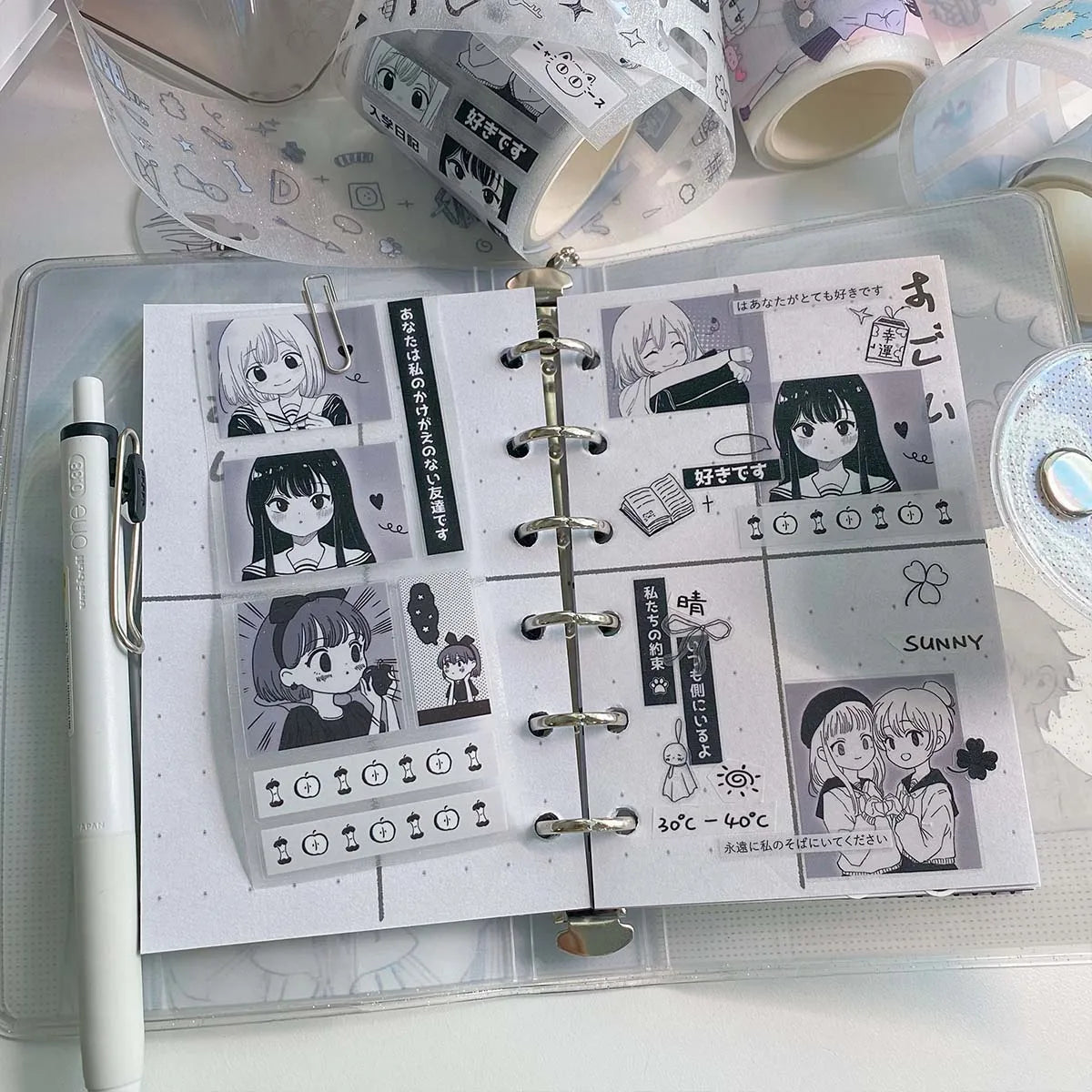 Character Sticker Washi Tape