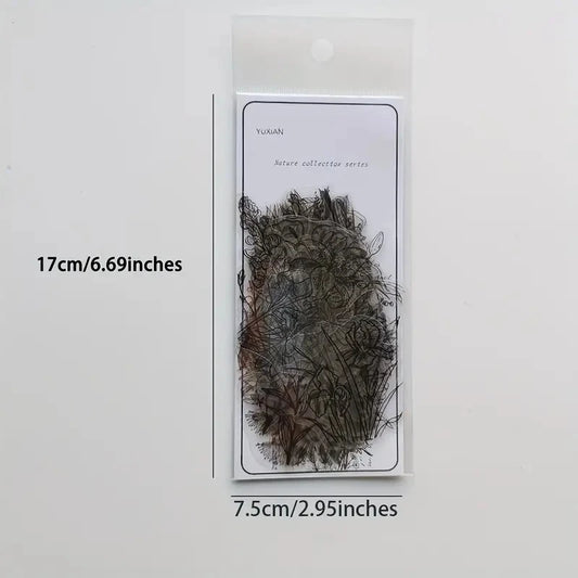 Decorative Plant Sticker Set