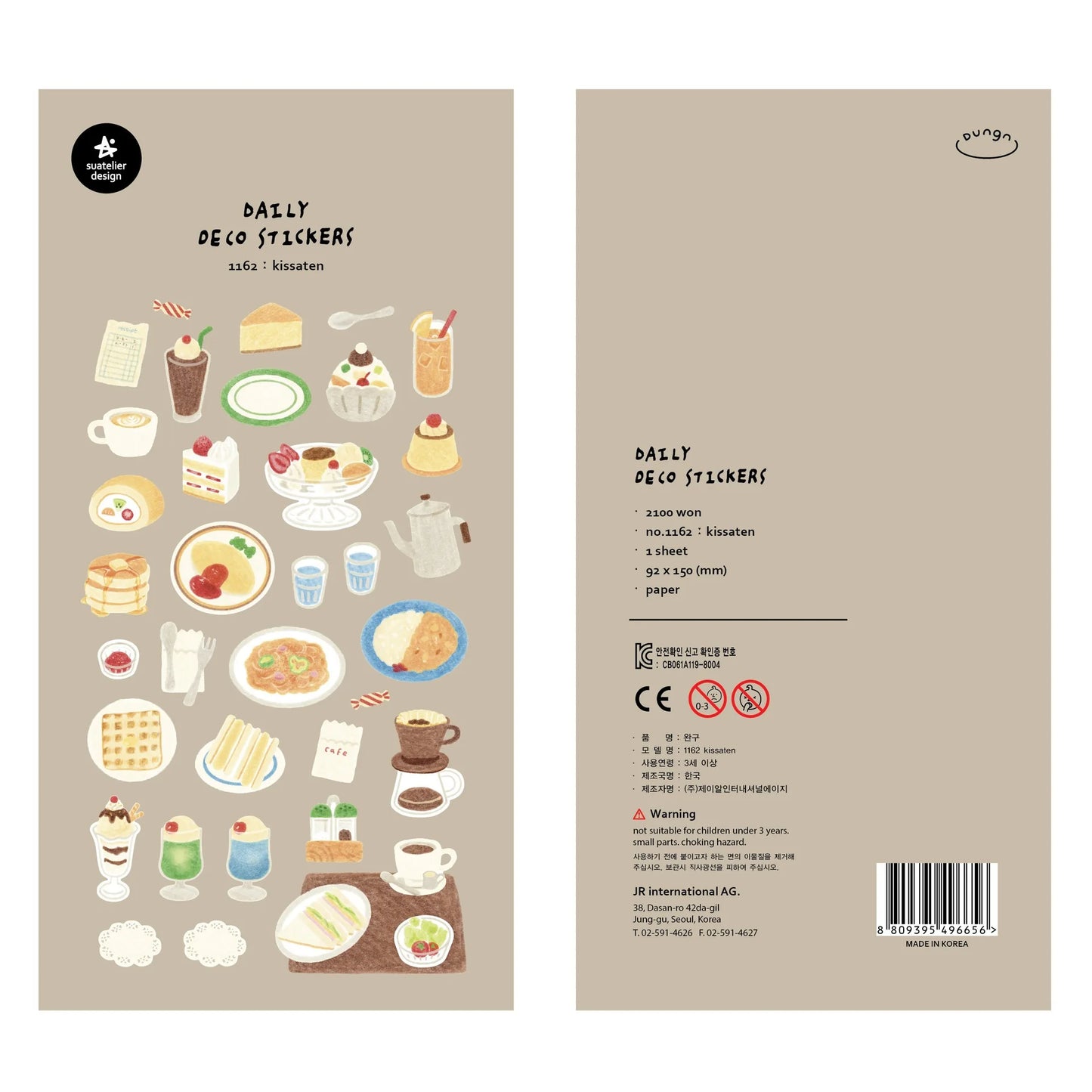 Korean Collection Daily Stickers
