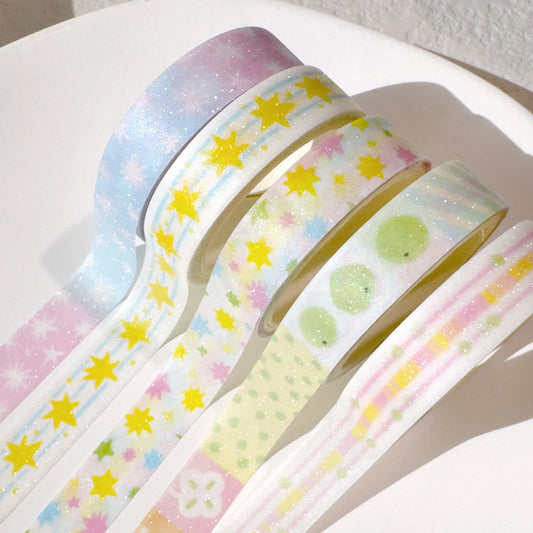 Sparkling Decorative Washi Tape Set