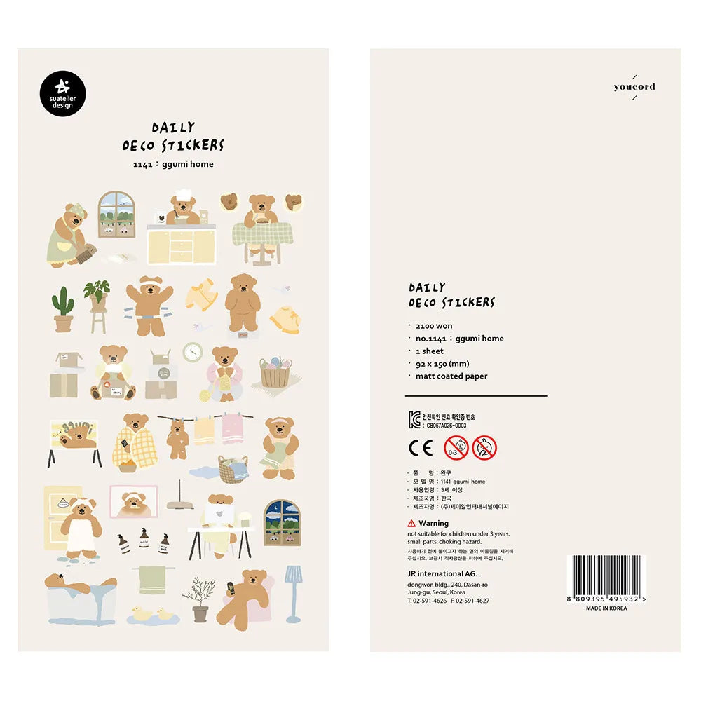Korean Collection Daily Stickers