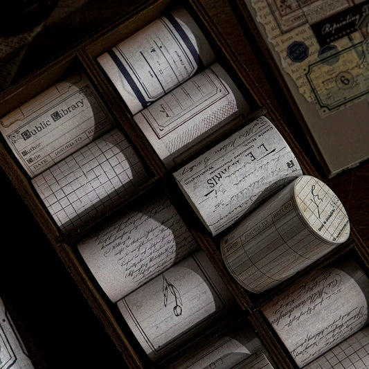 Retro Chronicle Vintage Washi Tape