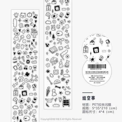 Character Sticker Washi Tape