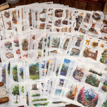 Vintage Lifestyle Stickers